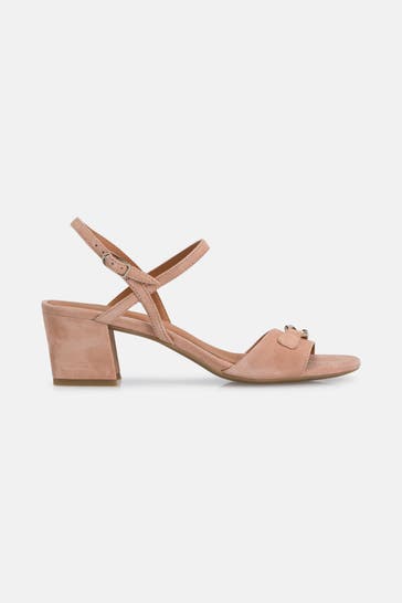 GEOX Leder-Sandaletten 'New Eraklia 50' nude