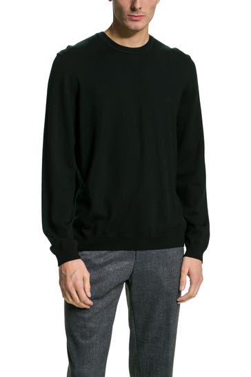 BOSS Strickpullover 'Bagritte' schwarz