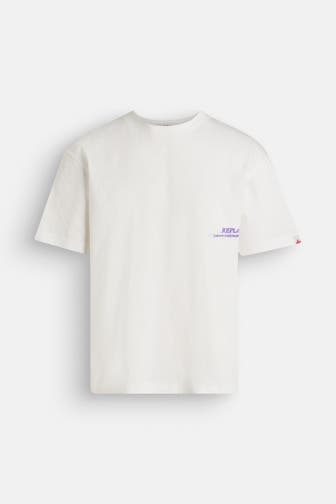 REPLAY T-Shirt weiß
