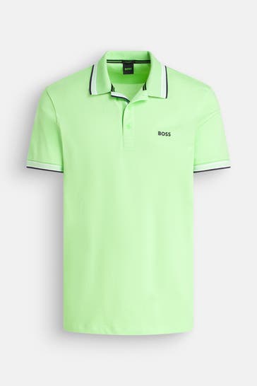 BOSS Polo-Shirt 'Paddy' hellgrün