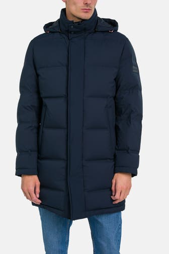 HECHTER Paris Steppmantel dunkelblau