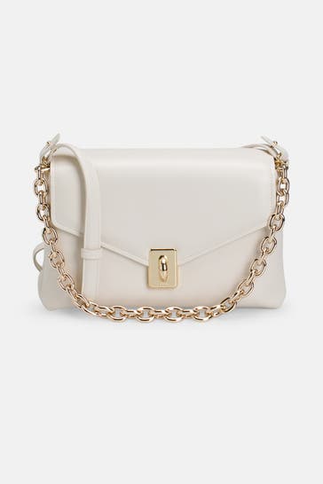 FURLA Umhängetasche 'Meridiana' ecru