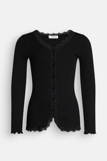 ROSEMUNDE Strickjacke schwarz