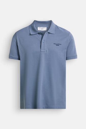 MARC O'POLO Polo-Shirt graublau