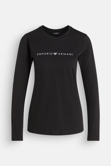 EMPORIO ARMANI Longsleeve schwarz