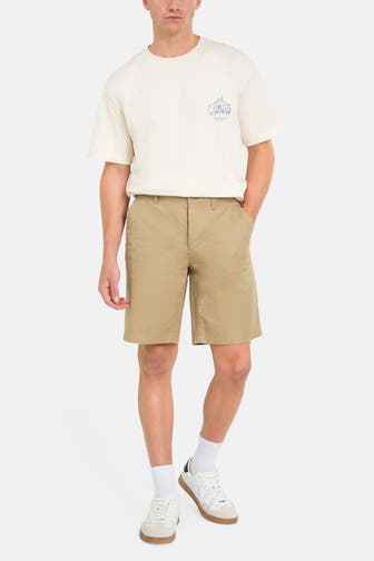 LACOSTE Chino-Shorts beige