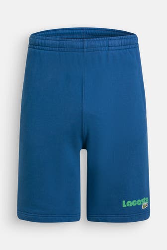 LACOSTE Sweatshorts azurblau