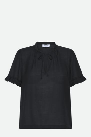 ROSEMUNDE Blusenshirt schwarz