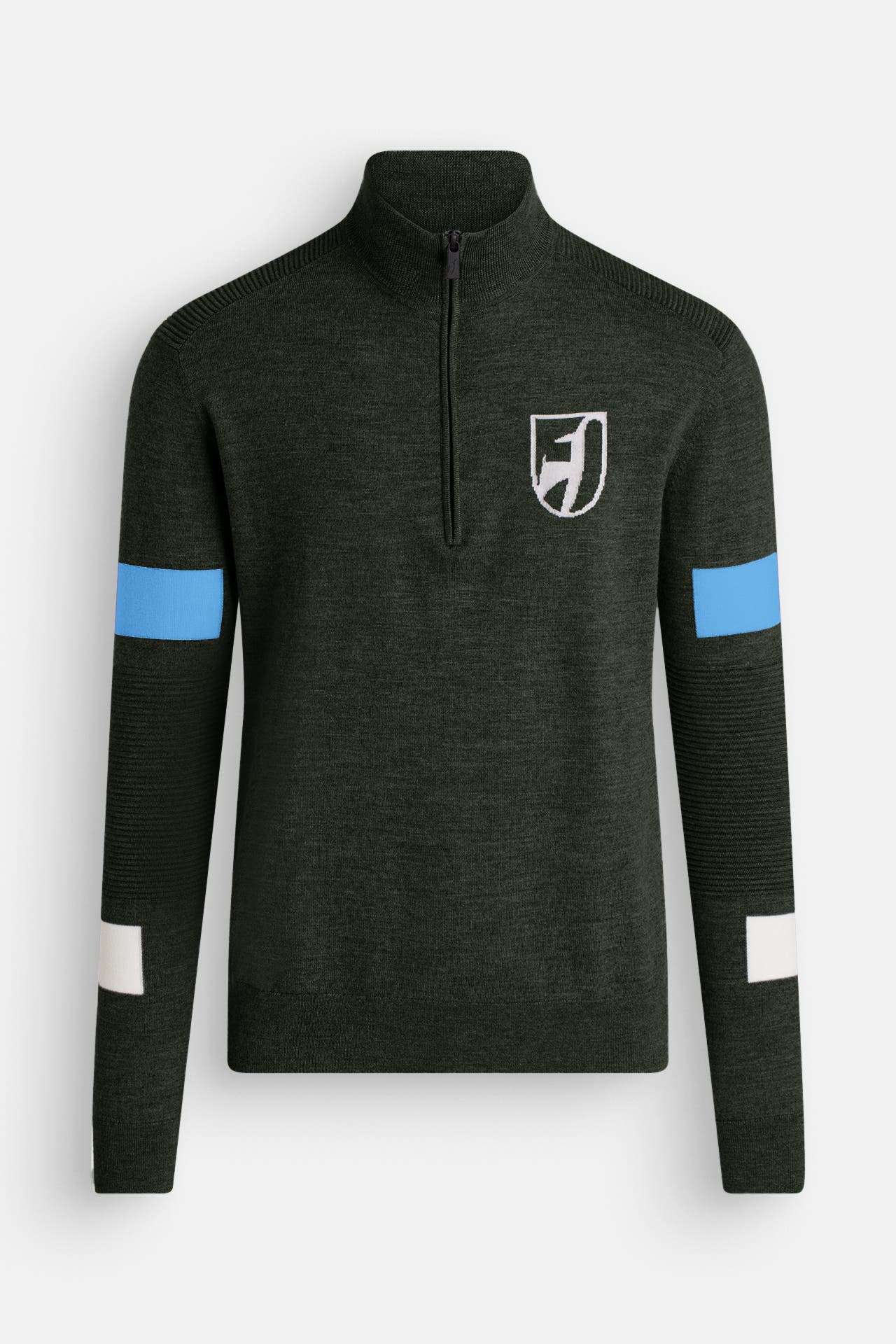 TONI SAILER Strickpullover 'Hubert' dunkelgrün, Bild 1