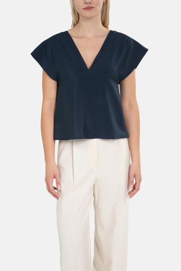 SELECTED Blusenshirt navy