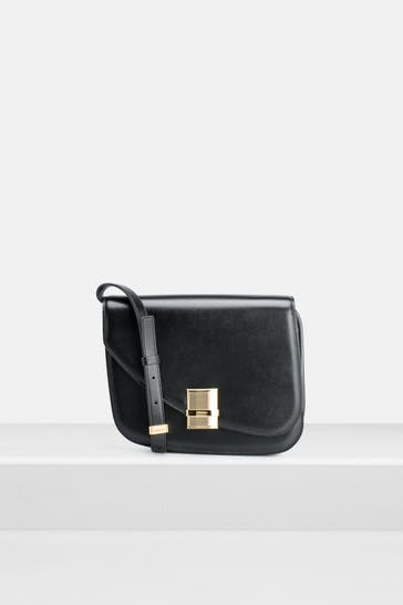 FERRAGAMO Umhängetasche 'Fiamm' schwarz