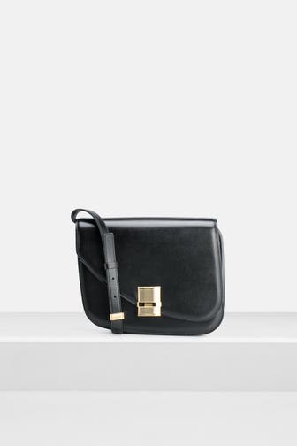 FERRAGAMO Umhängetasche 'Fiamm' schwarz