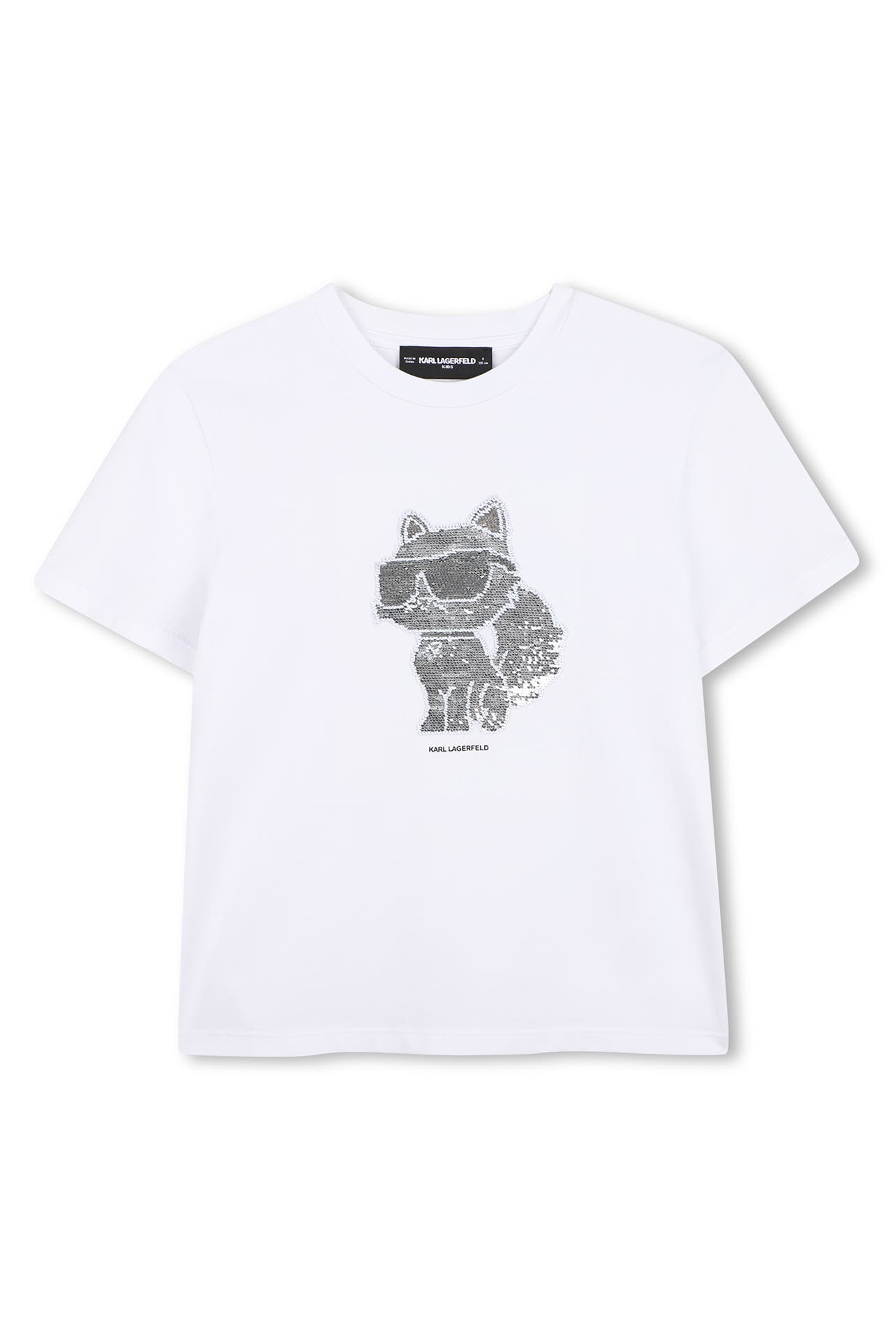 KARL LAGERFELD T-Shirt weiß, Bild 1