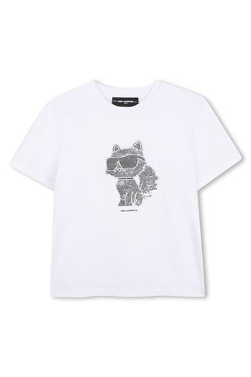 KARL LAGERFELD T-Shirt weiß