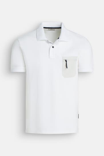 WOOLRICH Polo-Shirt offwhite