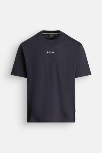 REPLAY T-Shirt schwarzblau