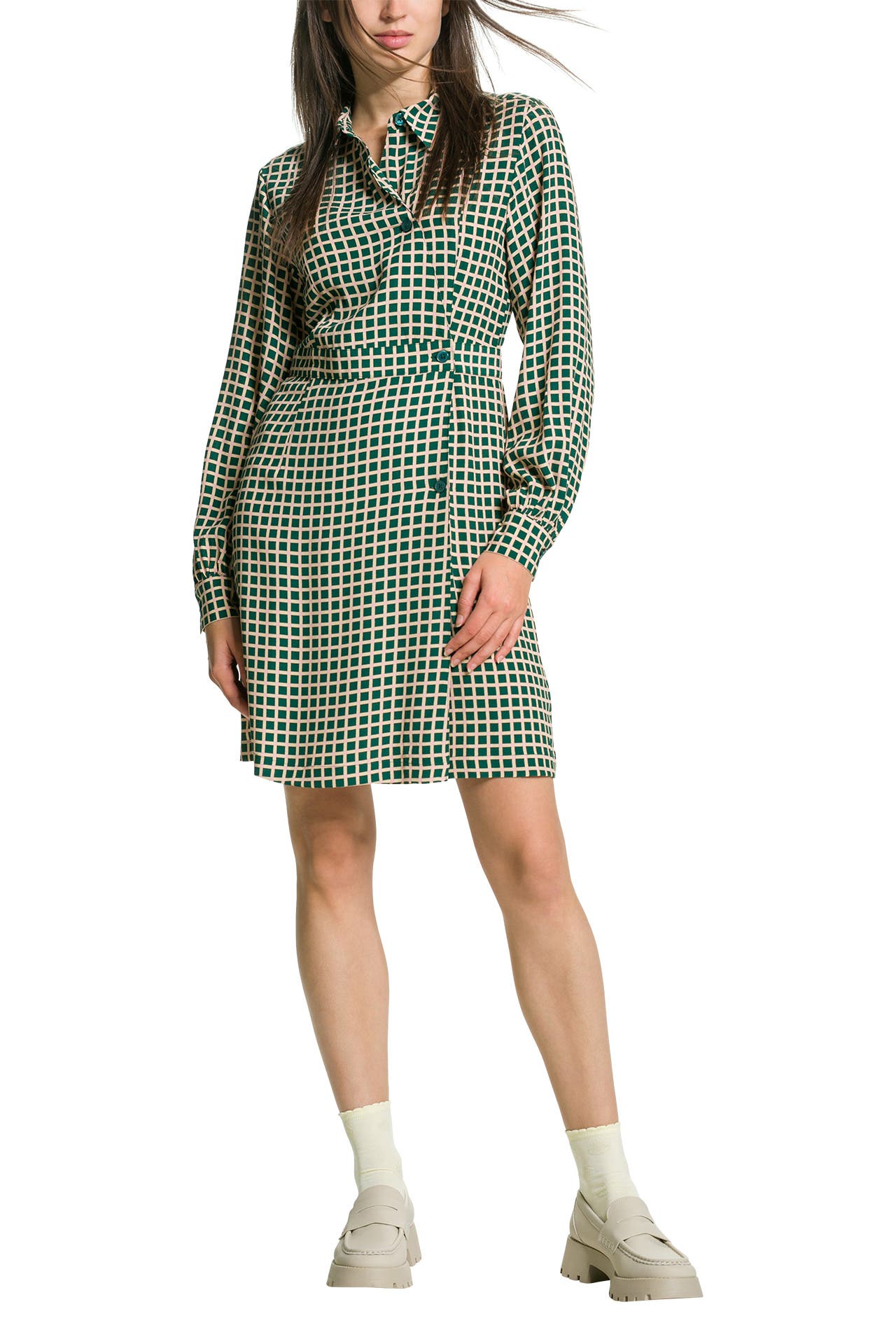 Marco polo kariertes kleid Clearance