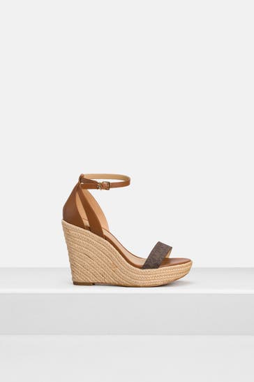 MICHAEL MICHAEL KORS Wedges 'Kimberly' cognac