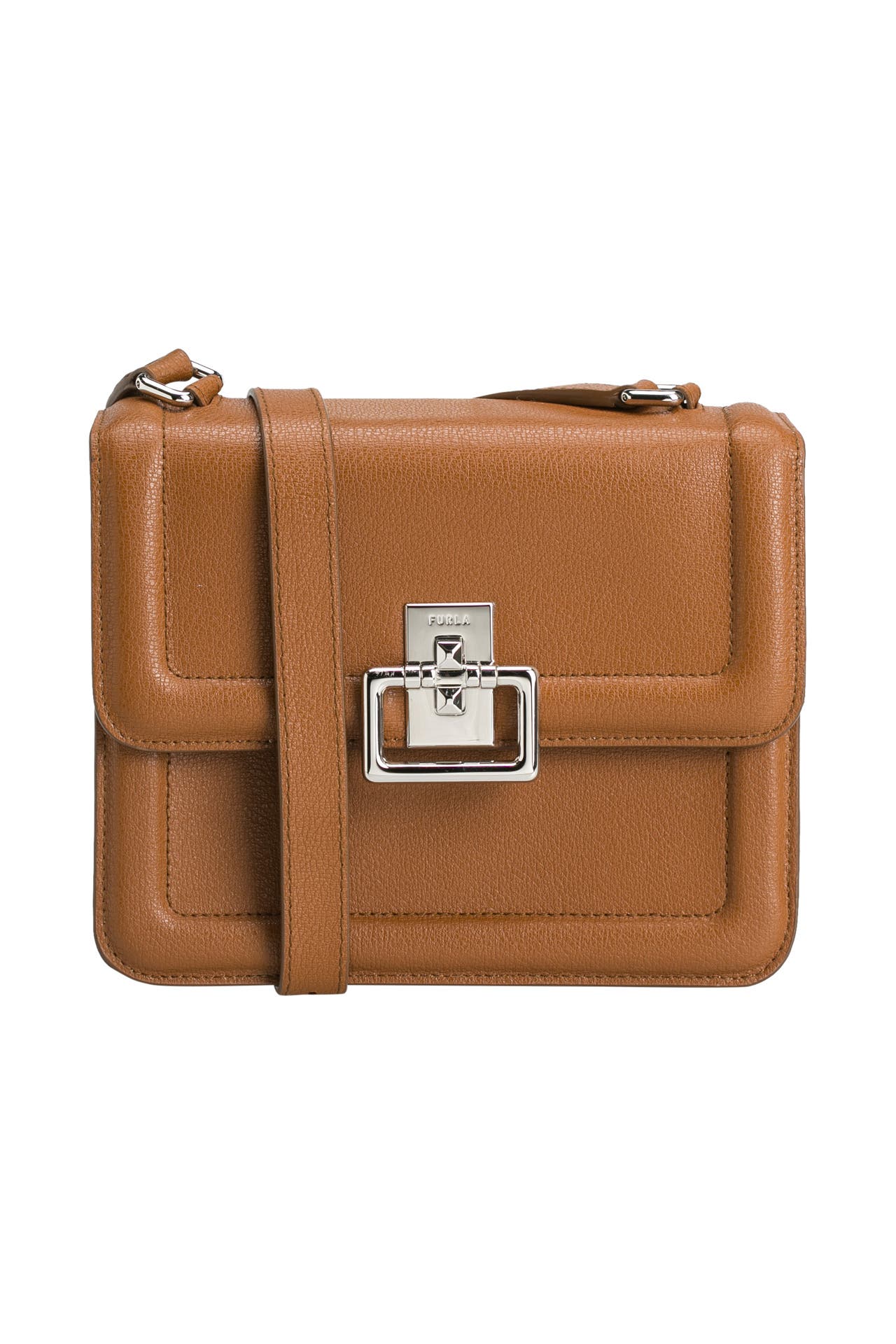 FURLA Umhängetasche 'Villa' cognac, Bild 1