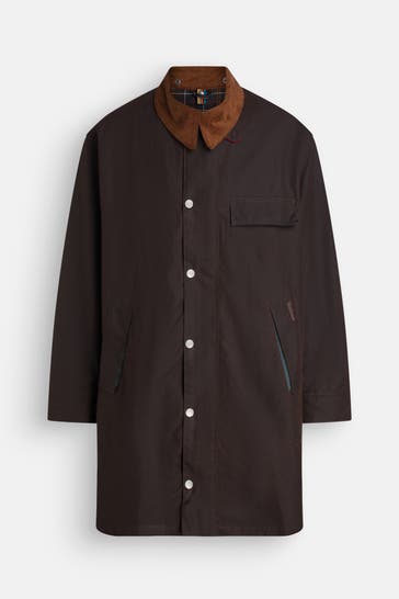 BARBOUR Parka 'Beeston' dunkelbraun