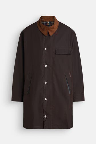 BARBOUR Parka 'Beeston' dunkelbraun
