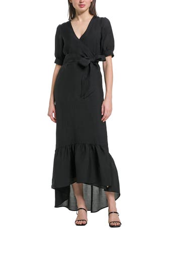 SCOTCH & SODA Wickelkleid schwarz