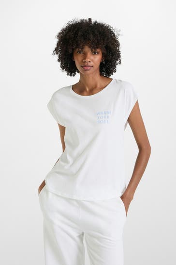 JUVIA T-Shirt weiß