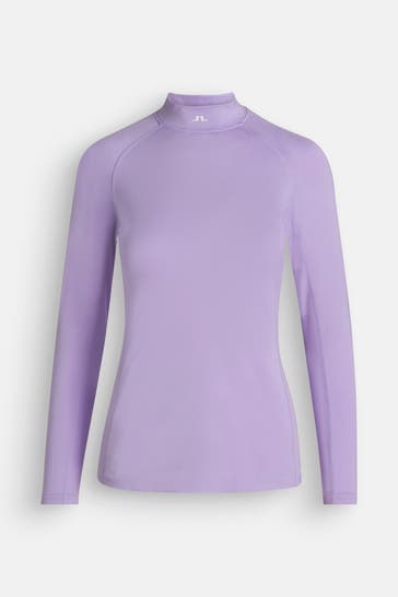 J.LINDEBERG SPORTSWEAR Longsleeve 'Asa' lavendel