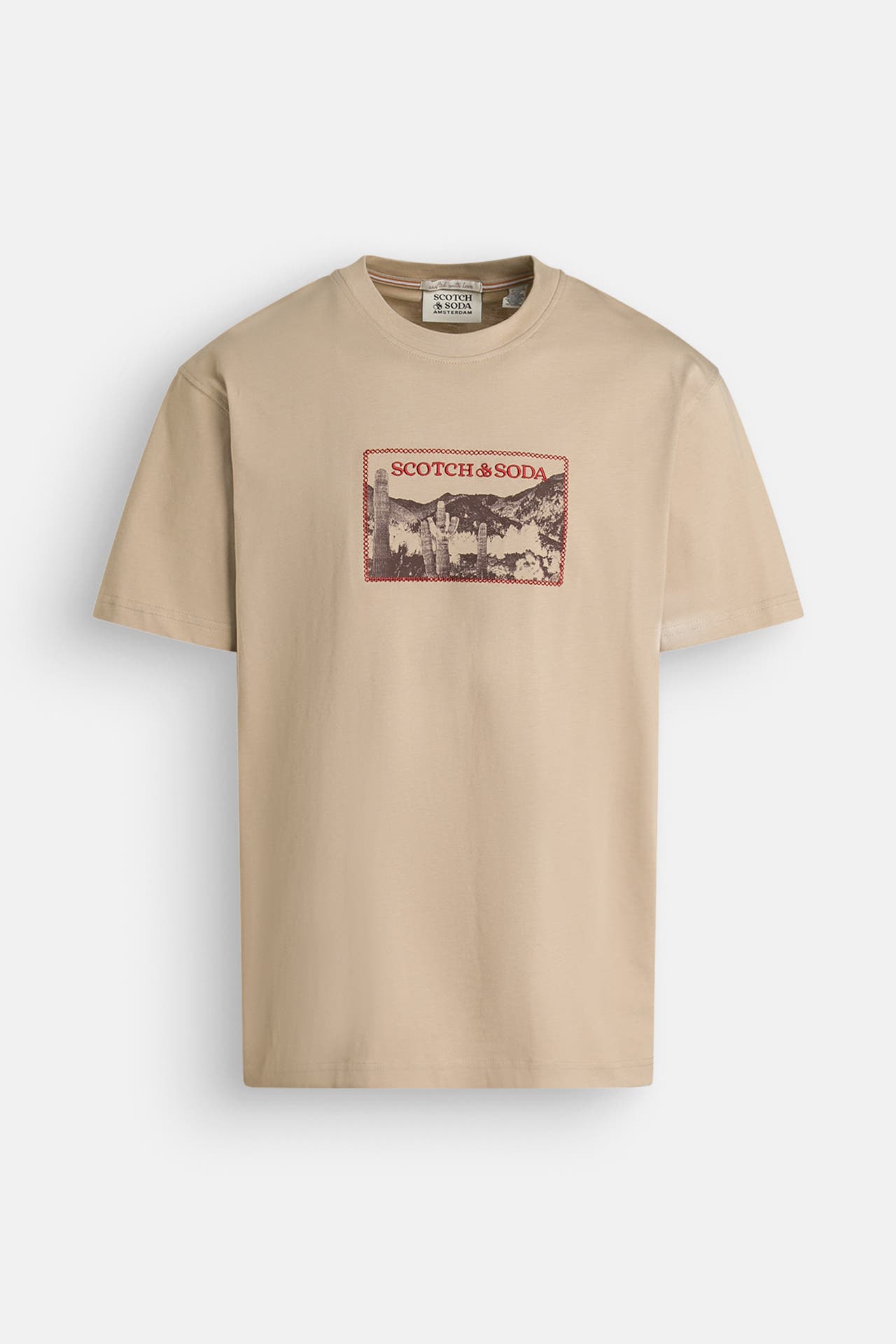 SCOTCH & SODA T-Shirt beige, Bild 1