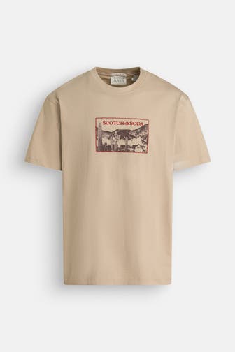 SCOTCH & SODA T-Shirt beige