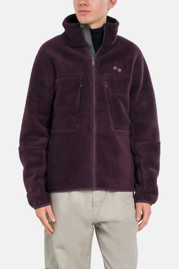 PINQPONQ Fleecejacke aubergine