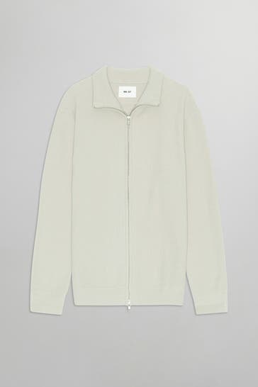 NN07 Strickjacke beige