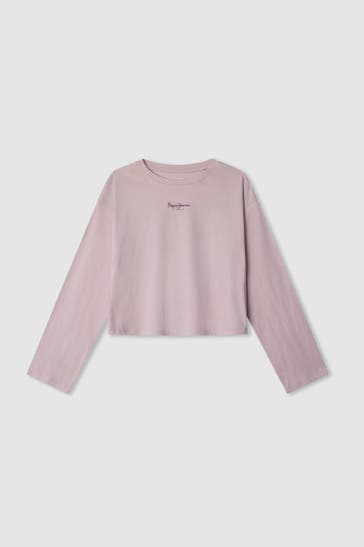 PEPE JEANS Longsleeve 'Ally' rosa 