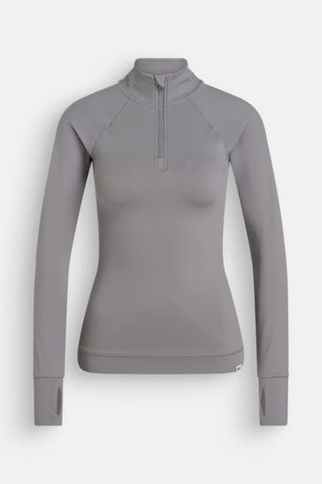 SMILODOX Longsleeve 'Merle' grau