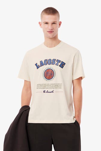 LACOSTE T-Shirt creme