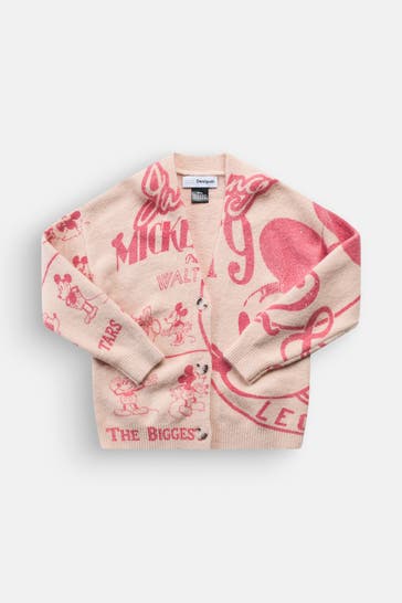 DESIGUAL Strickjacke zweifarbig