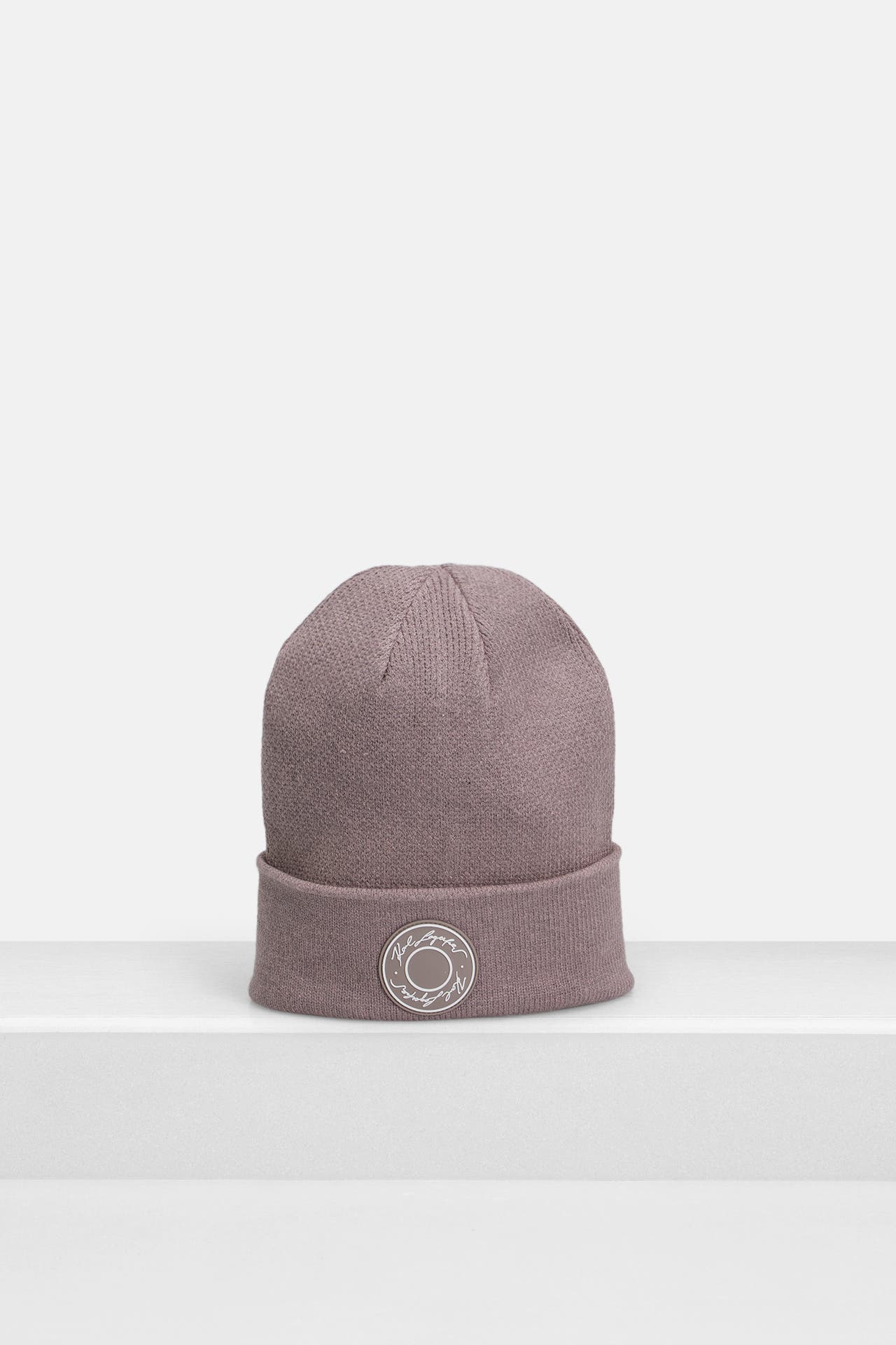 KARL LAGERFELD Beanie steingrau, Bild 1