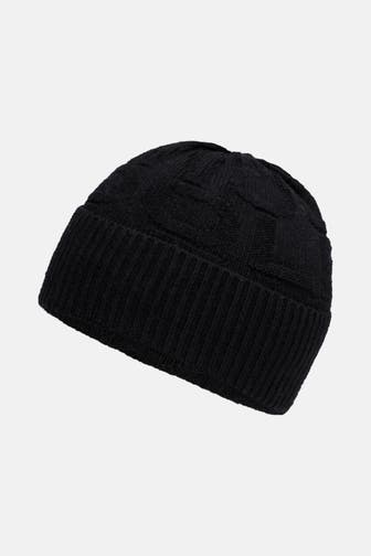 WOOLRICH Wollmix-Mütze schwarz unisex