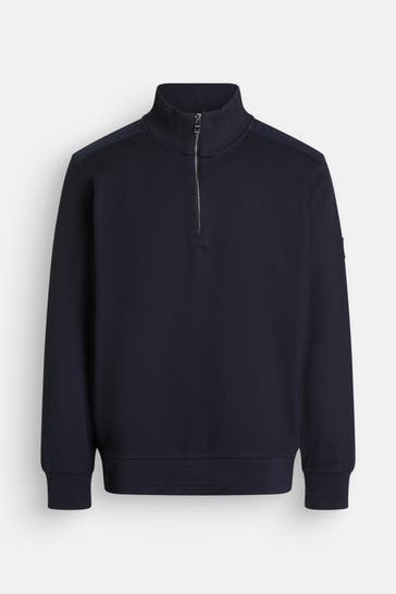 BOSS Sweat-Troyer 'Sidney' schwarzblau