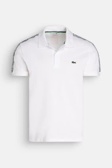 LACOSTE Polo-Shirt weiß