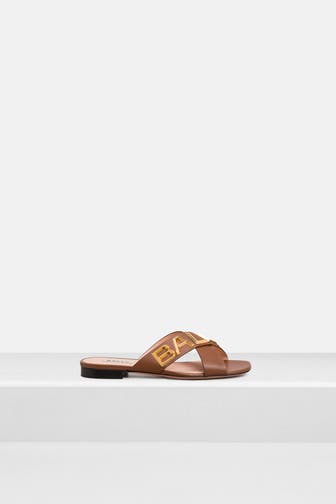 BALLY Slides 'Larise' braun