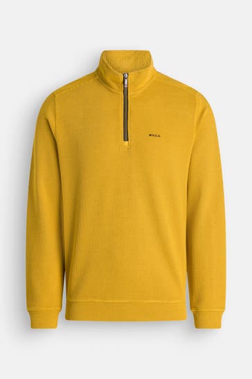 NEW ZEALAND AUCKLAND Strick-Troyer senfgelb