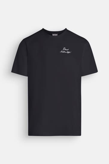 DIESEL T-Shirt schwarz