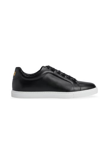 PANTOFOLA D'ORO Ledersneaker schwarz