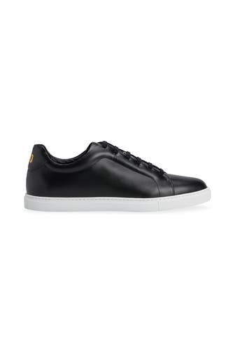 PANTOFOLA D'ORO Ledersneaker schwarz