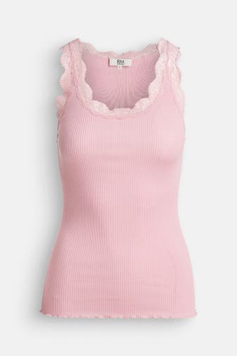 RM BY ROSEMUNDE Spitzentop 'Balta' rosa