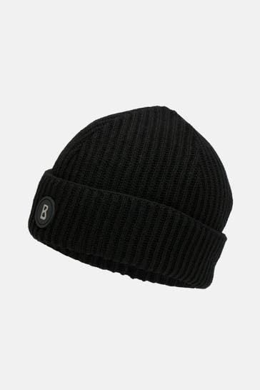 BOGNER Strickmütze 'Gustav' schwarz