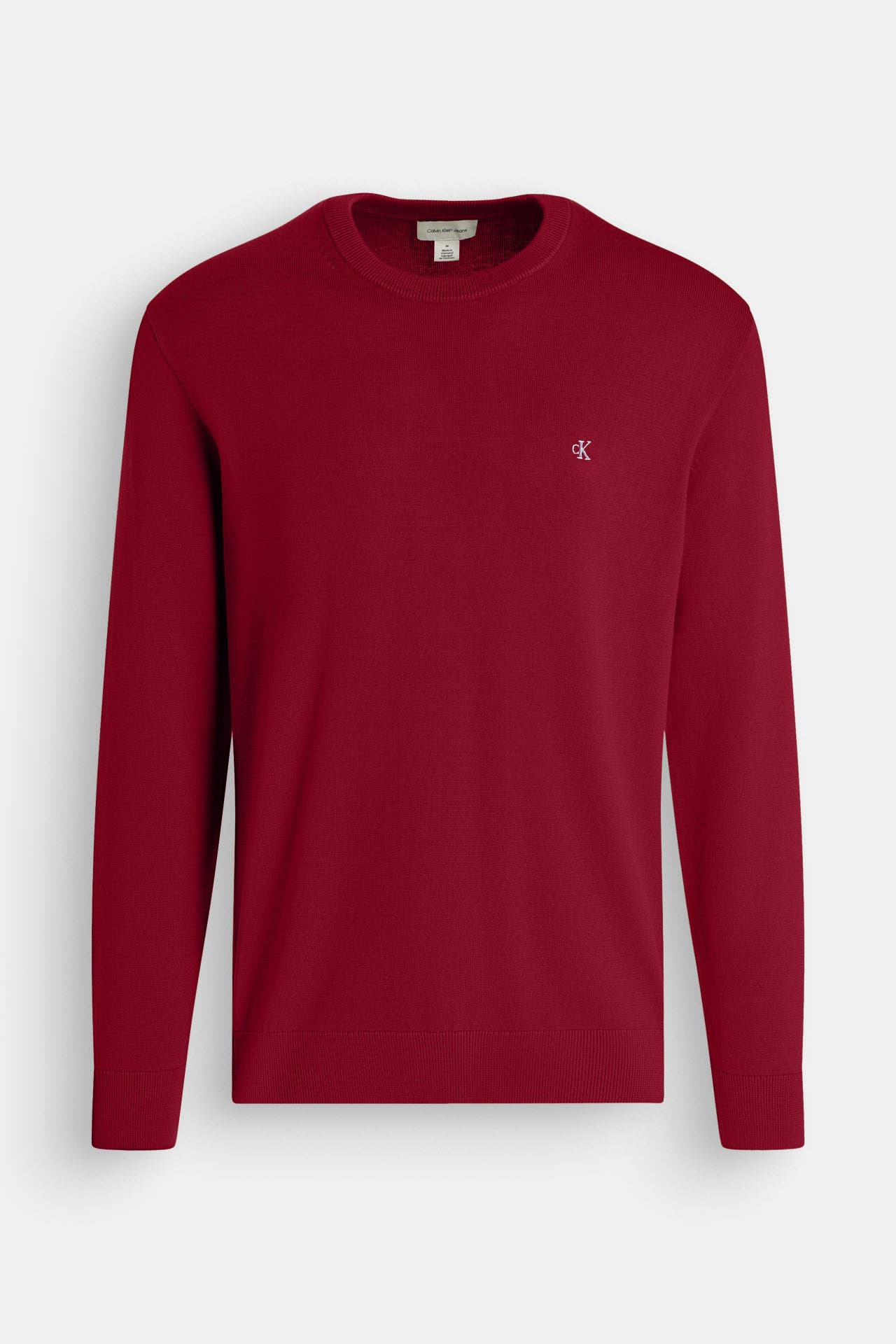 CALVIN KLEIN Strickpullover burgunder, Bild 1