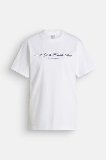 SPORTY & RICH T-Shirt weiß