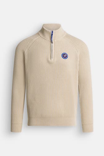 NEW ZEALAND AUCKLAND Strick-Troyer 'Oroa' creme